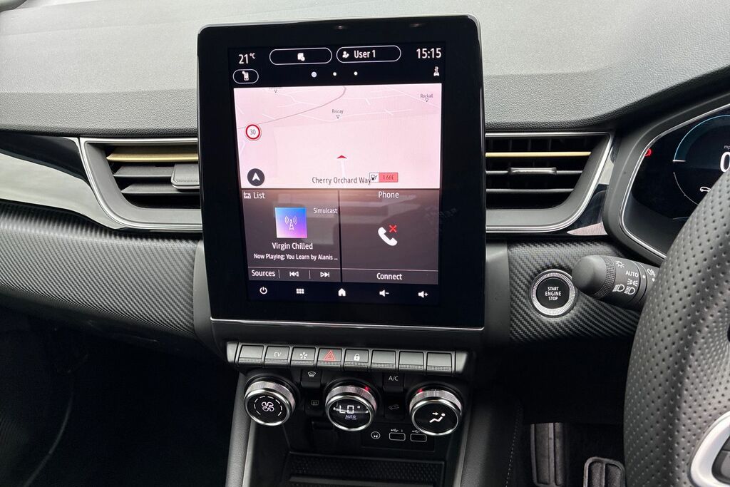 Renault Captur 1.6 E-tech Techno Suv Hybrid Euro White #17