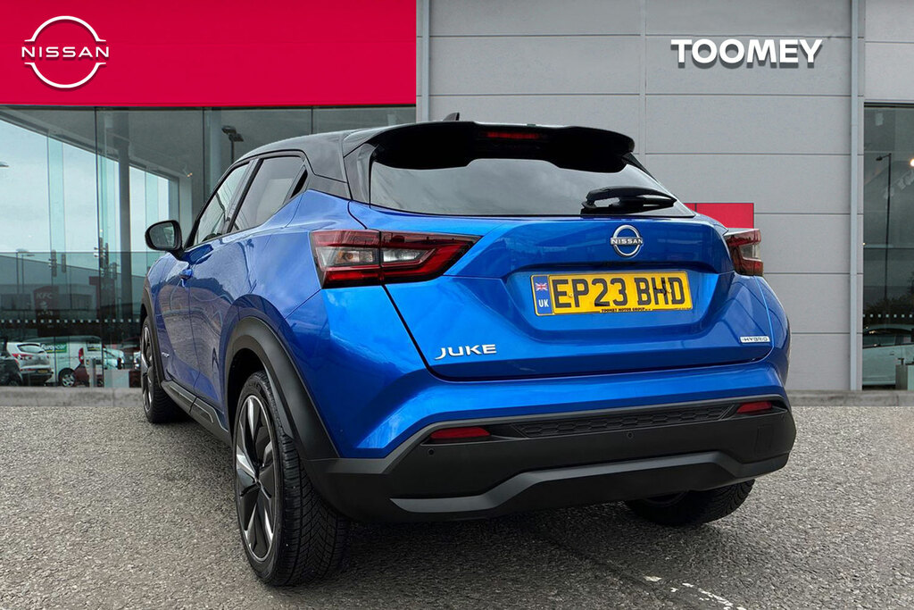 Nissan Juke 1.6 Tekna Plus Suv Hybrid Euro 6 Blue #3
