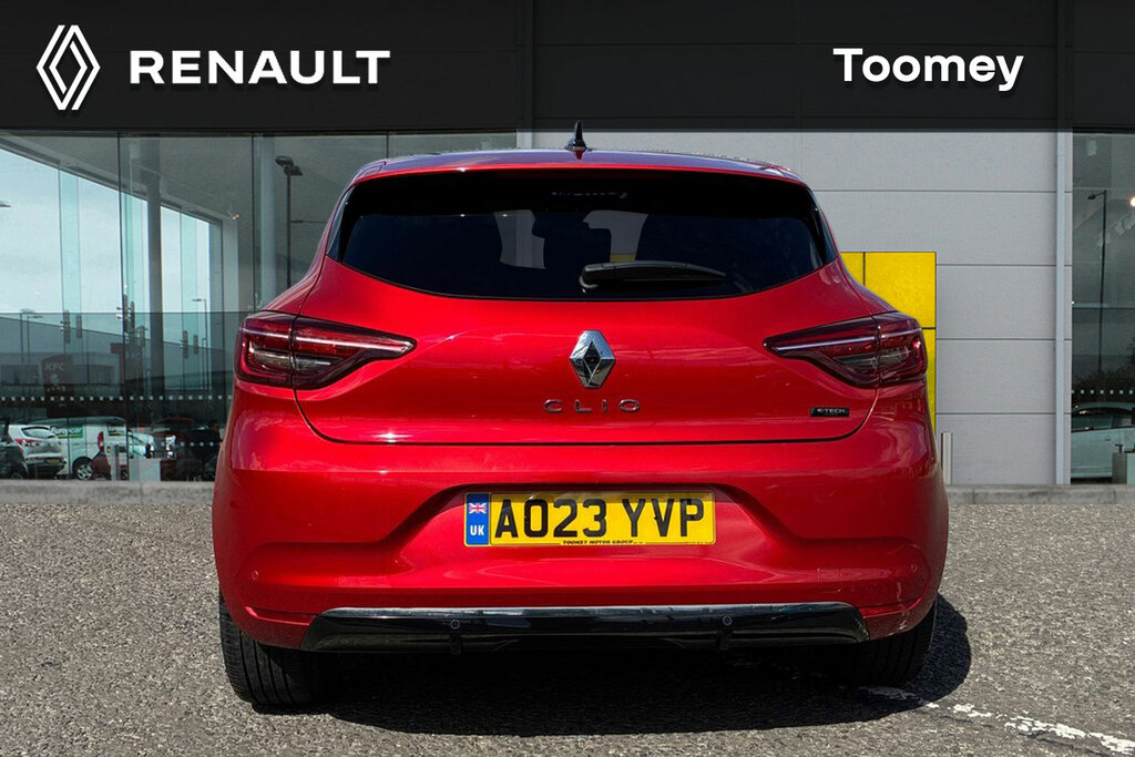 Renault Clio 1.6 E Tech Techno Hatchback Hybrid Red #6