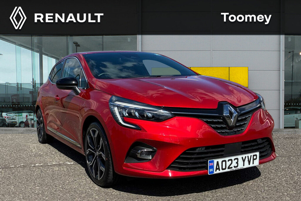 Renault Clio 1.6 E Tech Techno Hatchback Hybrid Red