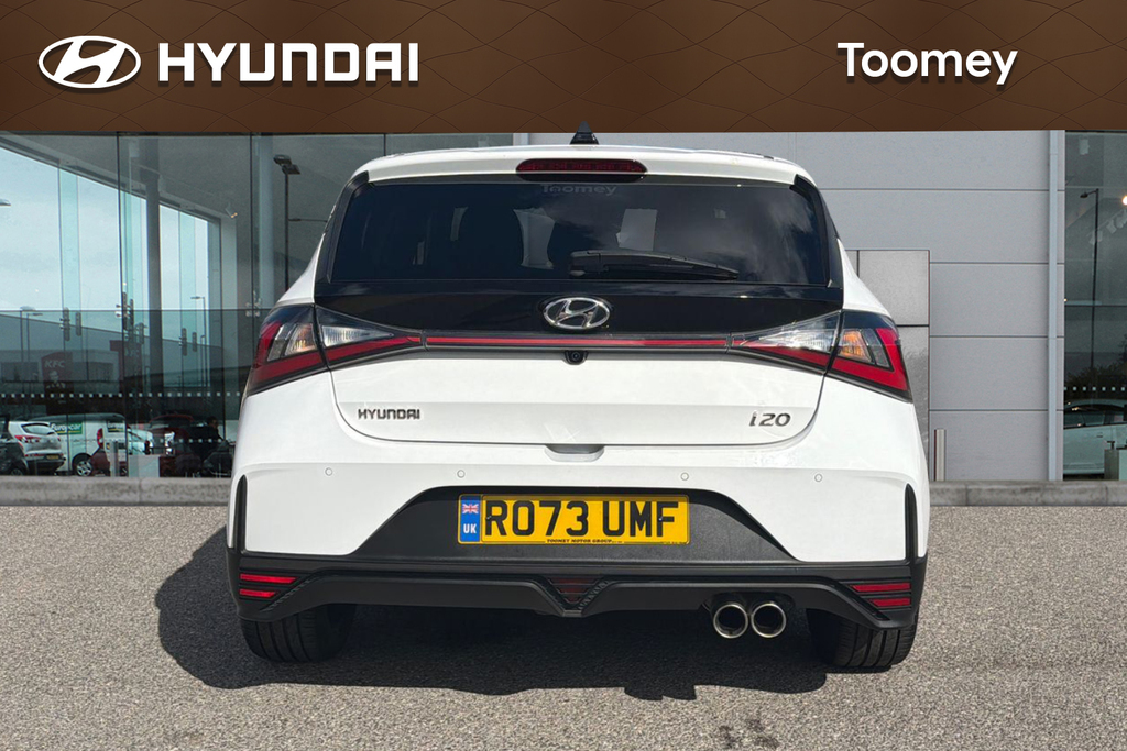 Hyundai I20 1.0 T Gdi Mhev N Line Hatchback Hybrid White #6