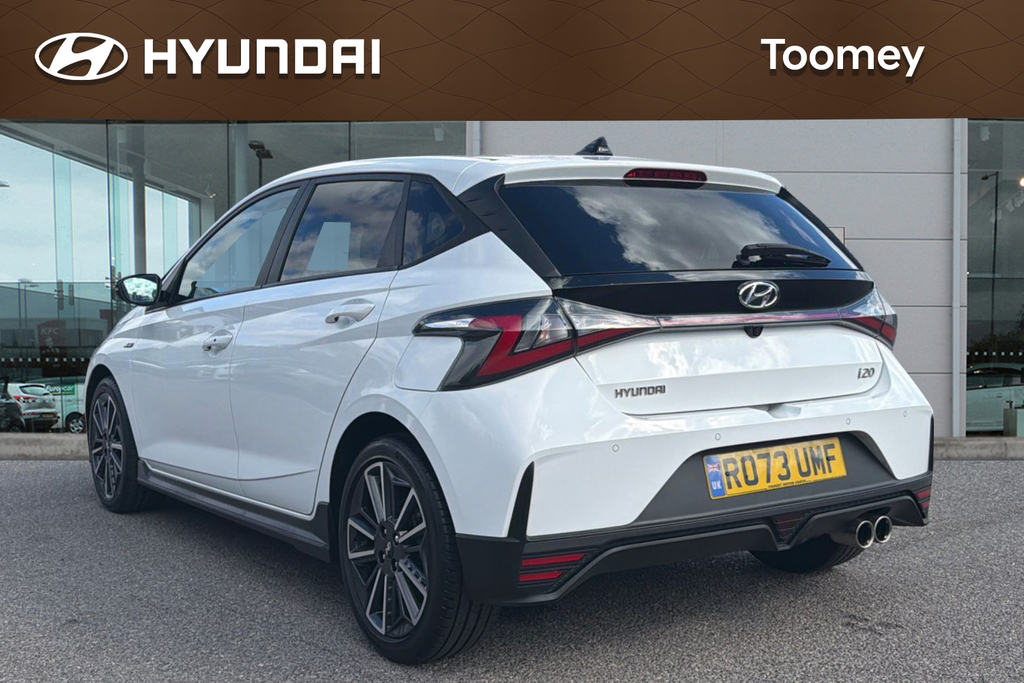 Hyundai I20 1.0 T Gdi Mhev N Line Hatchback Hybrid White #3