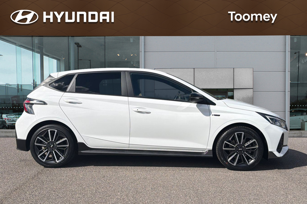 Hyundai I20 1.0 T Gdi Mhev N Line Hatchback Hybrid White #4
