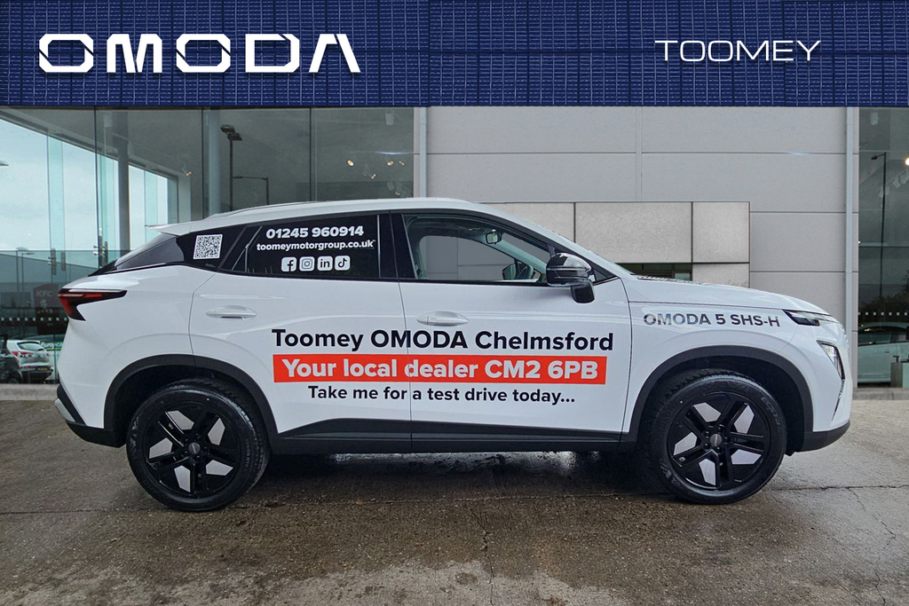 Omoda E5 1.5 T Shs H Noble Suv Hybrid Dht1 Euro White #4