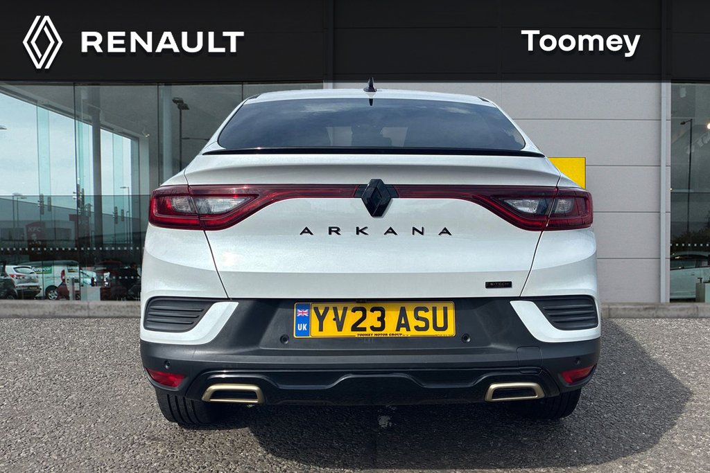 Renault Arkana 1.6 E Tech E Tech Engineered Suv Hybrid White #6