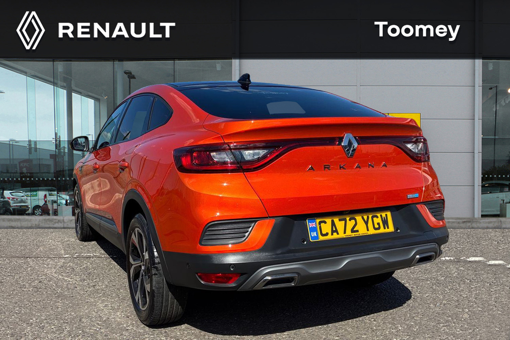 Renault Arkana 1.6 E Tech R.s. Line Suv Hybrid 2W Orange #3