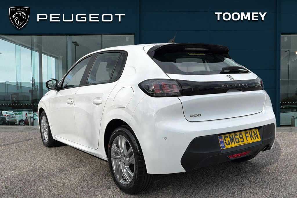 Peugeot 208 1.2 Puretech Active Hatchback Eu White #3