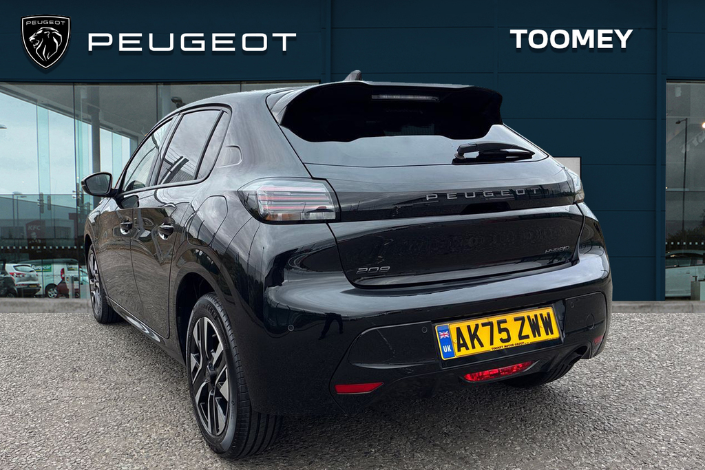 Peugeot 208 1.2 Allure Hatchback Hybrid E Dsc6 Euro Black #3