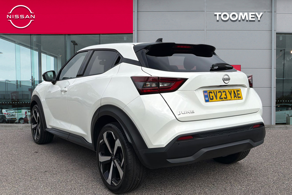 Nissan Juke 1.0 Dig T Tekna Suv Euro 6 Ss White #3