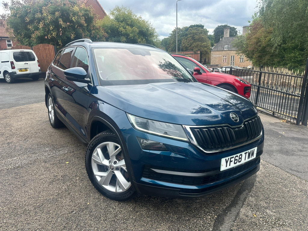 Skoda Kodiaq 2.0 Tdi Se L Dsg 4Wd Euro 6 Ss 5 Seat Blue