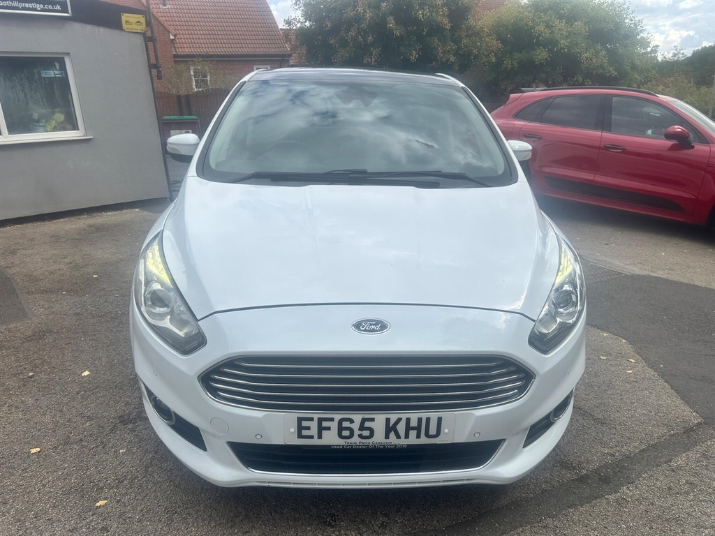 Ford S-Max 2.0 Tdci Titanium Euro 6 Ss White #5