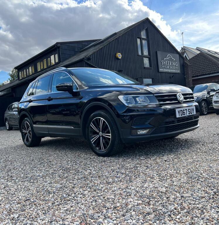 Volkswagen Tiguan Suv 2.0 Tdi Se Navigation Dsg Euro 6 Ss 20 Black