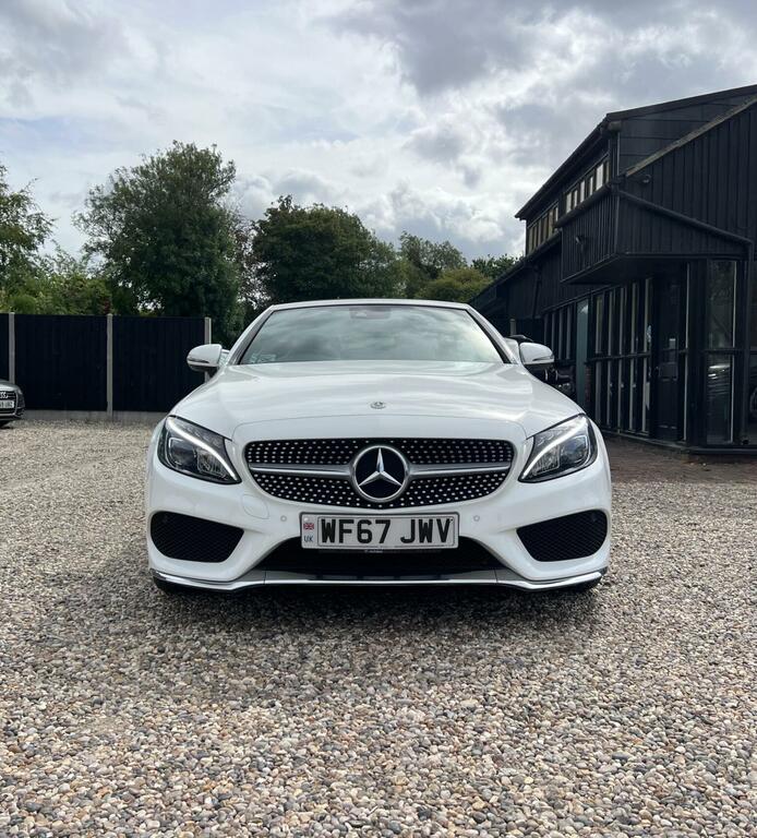 Mercedes-Benz C Class 2.0 C200 Amg Line Cabriolet G-tronic Euro 6 Ss White #4