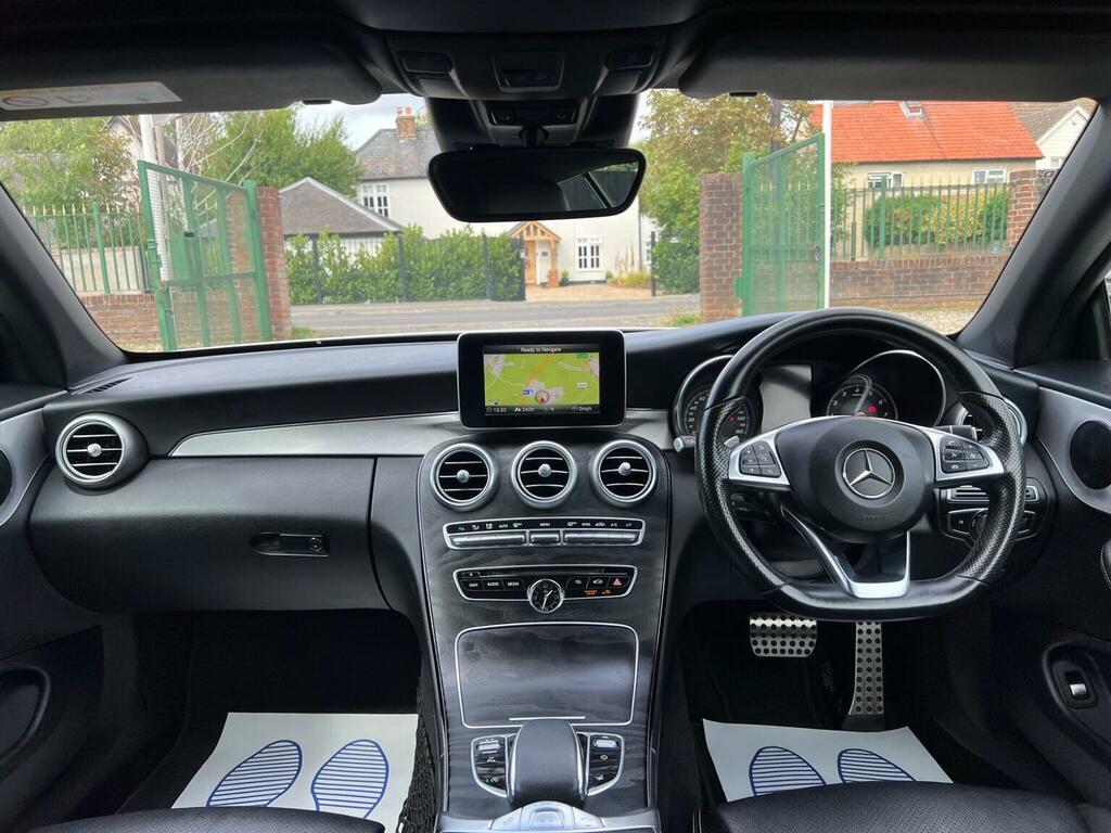 Mercedes-Benz C Class 2.0 C200 Amg Line Cabriolet G-tronic Euro 6 Ss White #6