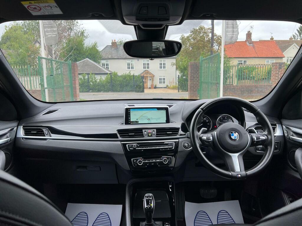 BMW X1 2.0 18D M Sport Xdrive Euro 6 Ss Black #6