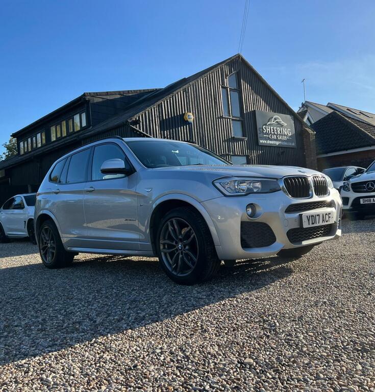 BMW X3 2.0 20D M Sport Xdrive Euro 6 Ss Silver