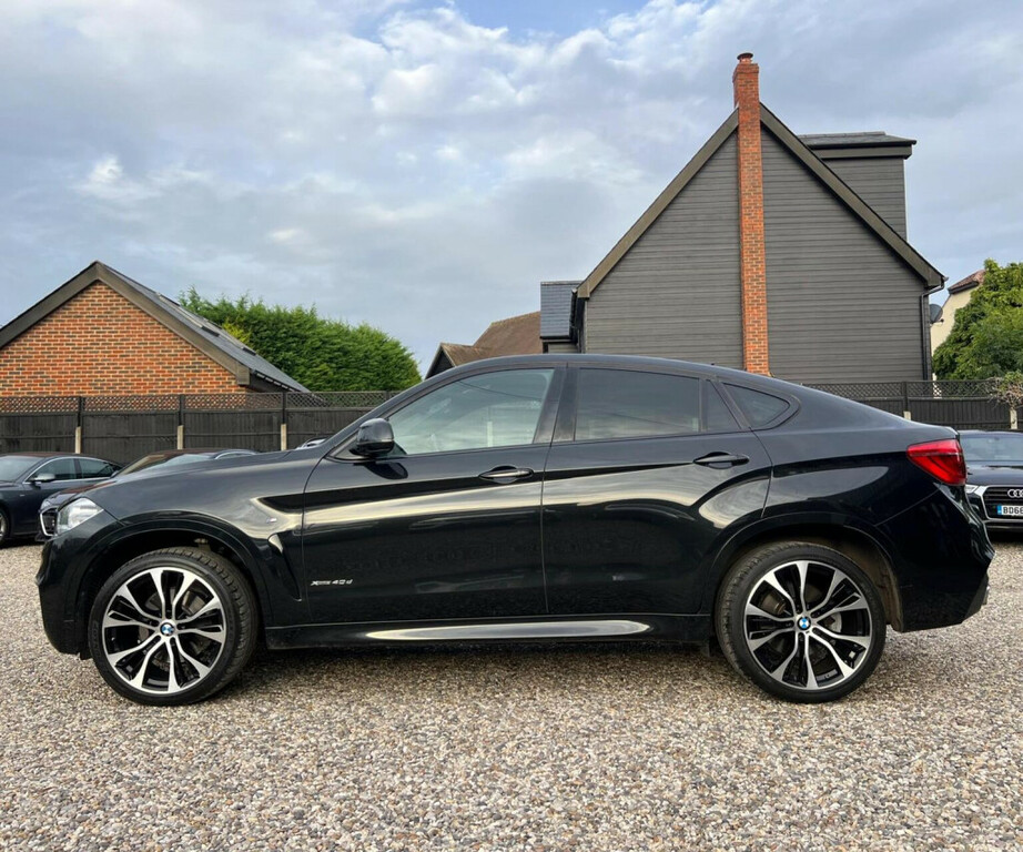 BMW X6 Xdrive M50d Black #38