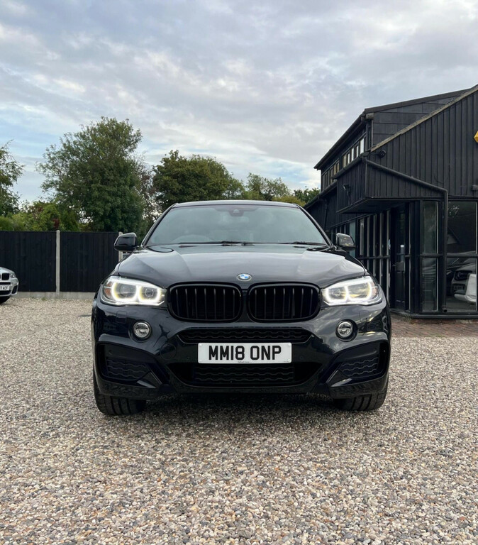 BMW X6 Xdrive M50d Black #40