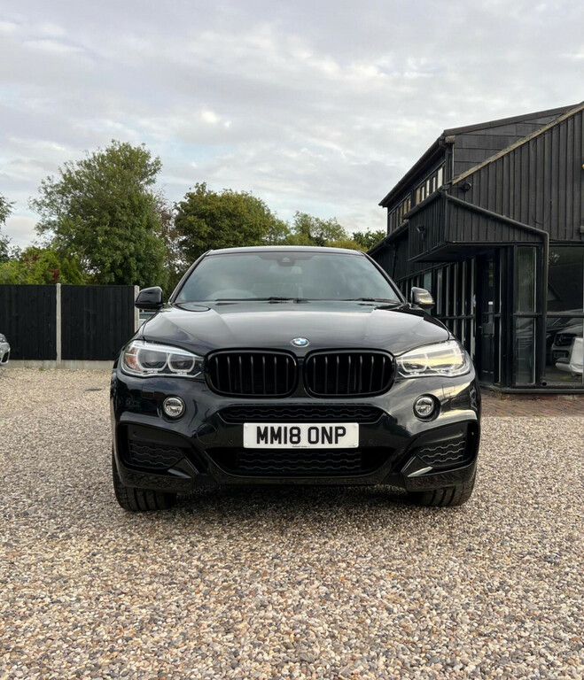 BMW X6 Xdrive M50d Black #37