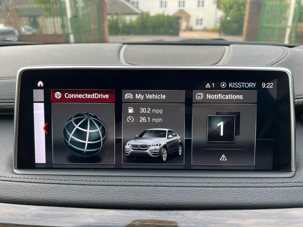 BMW X6 Xdrive M50d Black #28