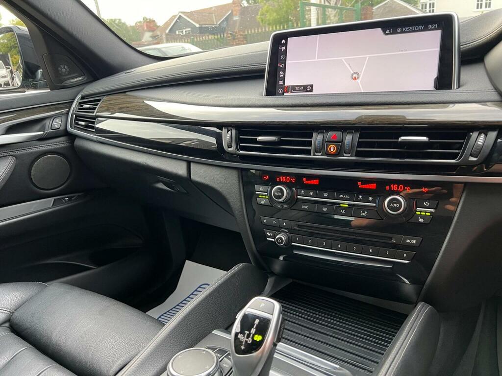 BMW X6 Xdrive M50d Black #25