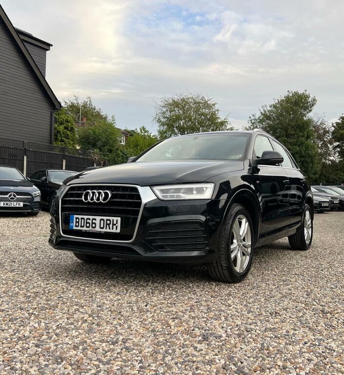 Audi Q3 2.0 Tdi S Line Euro 6 Ss Nav Black #3
