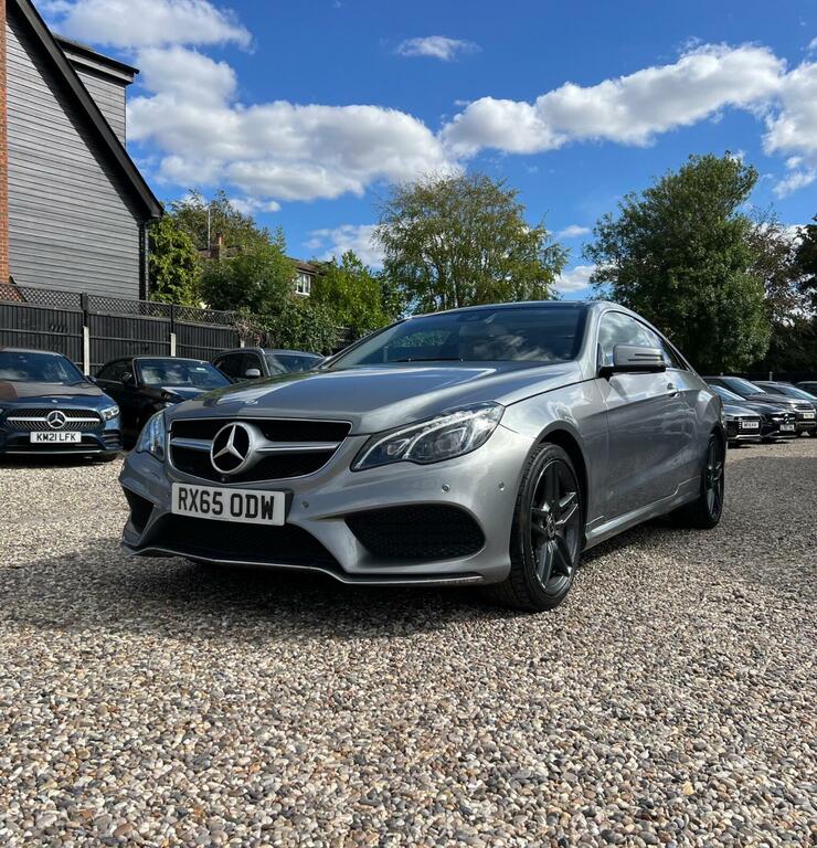 Mercedes-Benz E Class Coupe 2.0 E200 Amg Line G-tronic Euro 6 Ss Silver #3