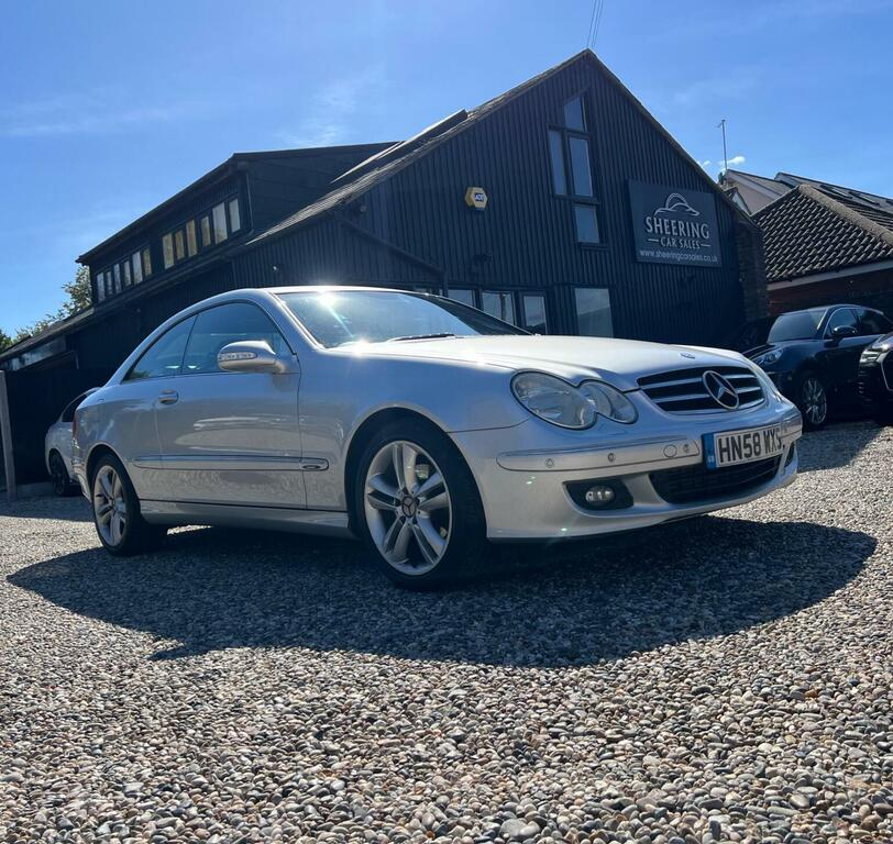 Mercedes-Benz CLK Coupe 2.1 Clk220 Cdi Avantgarde 200858 Silver