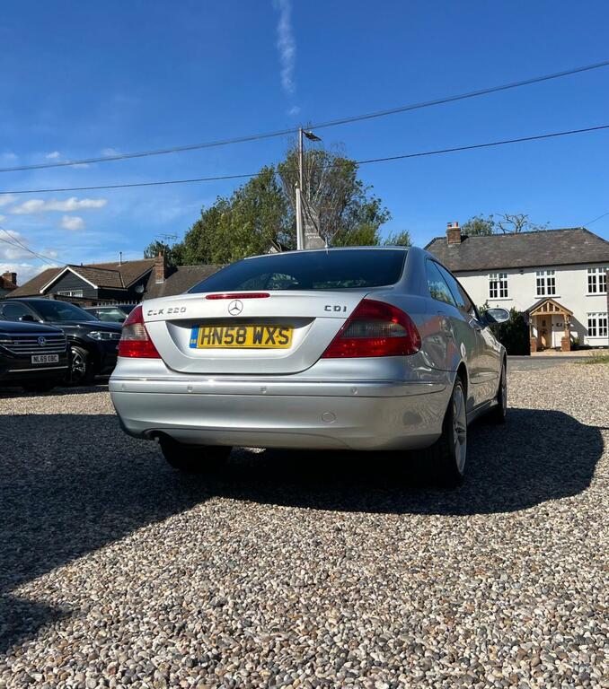 Mercedes-Benz CLK Coupe 2.1 Clk220 Cdi Avantgarde 200858 Silver #6