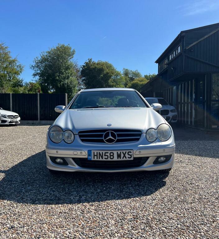 Mercedes-Benz CLK Coupe 2.1 Clk220 Cdi Avantgarde 200858 Silver #2