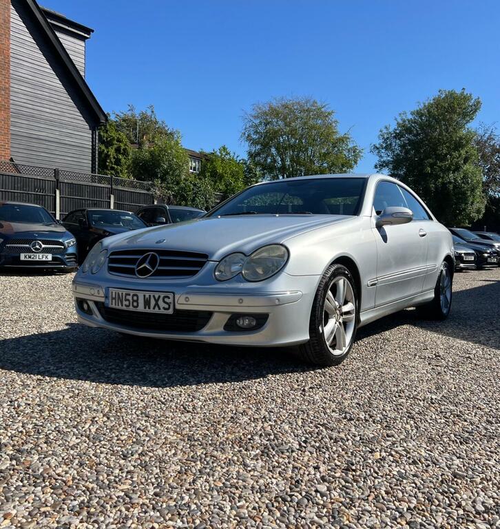 Mercedes-Benz CLK Coupe 2.1 Clk220 Cdi Avantgarde 200858 Silver #3