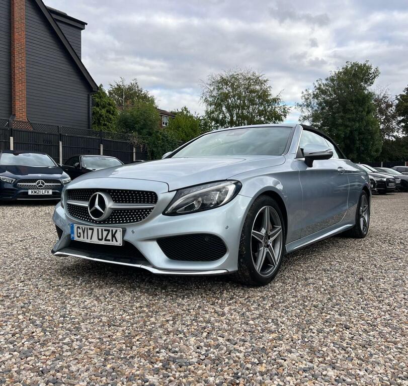 Mercedes-Benz C Class 2.1 C250d Amg Line Premium Plus Cabriolet G-tron Silver #2