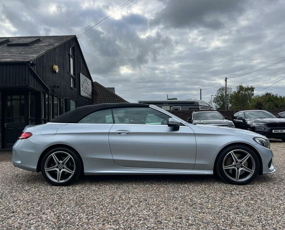 Mercedes-Benz C Class 2.1 C250d Amg Line Premium Plus Cabriolet G-tron Silver #5
