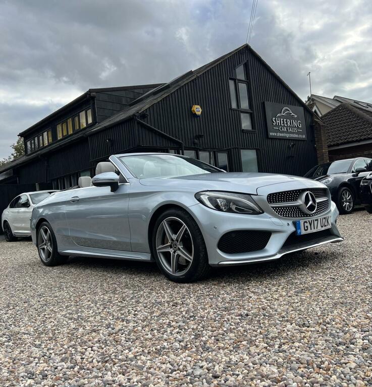 Mercedes-Benz C Class 2.1 C250d Amg Line Premium Plus Cabriolet G-tron Silver #4