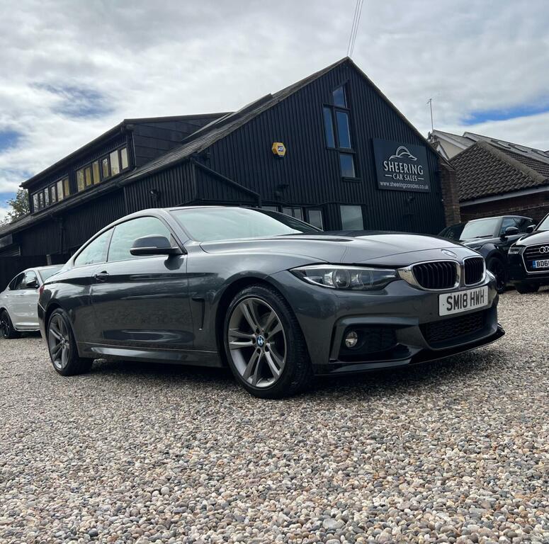 BMW 4 Series 2.0 420D Sport Euro 6 Ss Grey