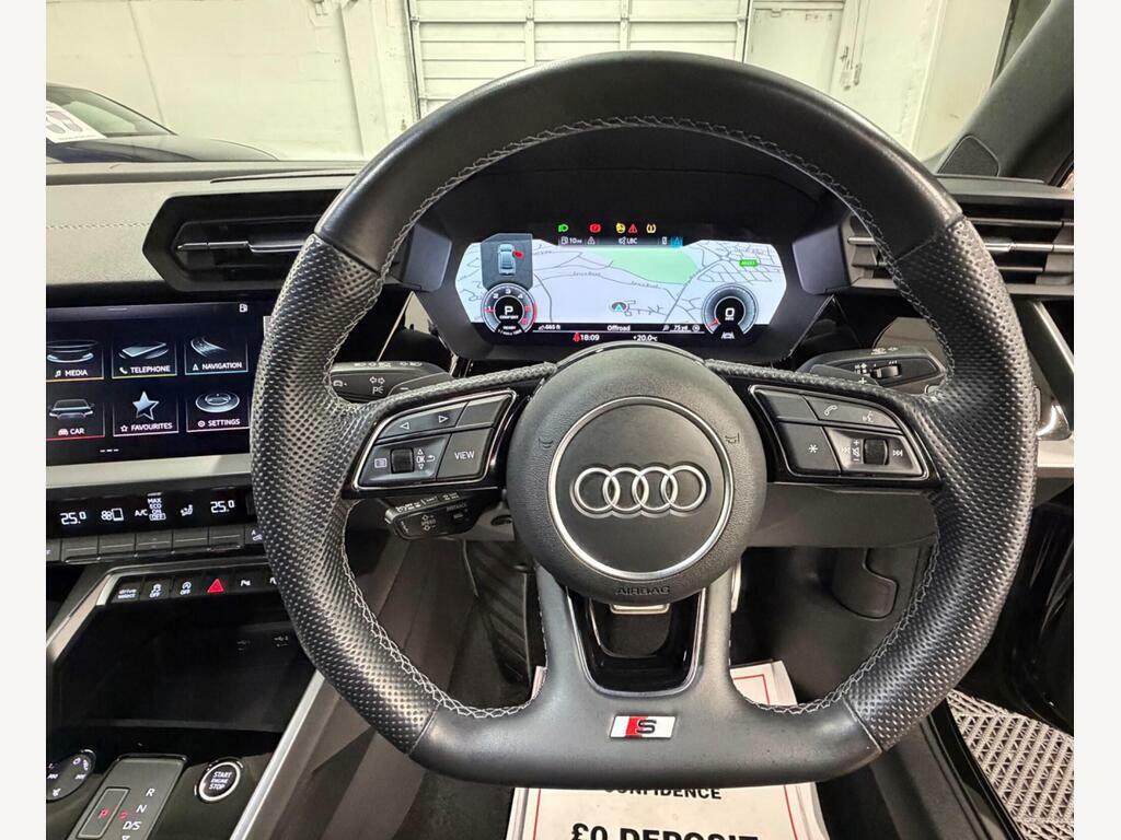 Audi A3 Saloon 2.0 Tdi 35 Edition 1 S Tronic Euro 6 Ss Black