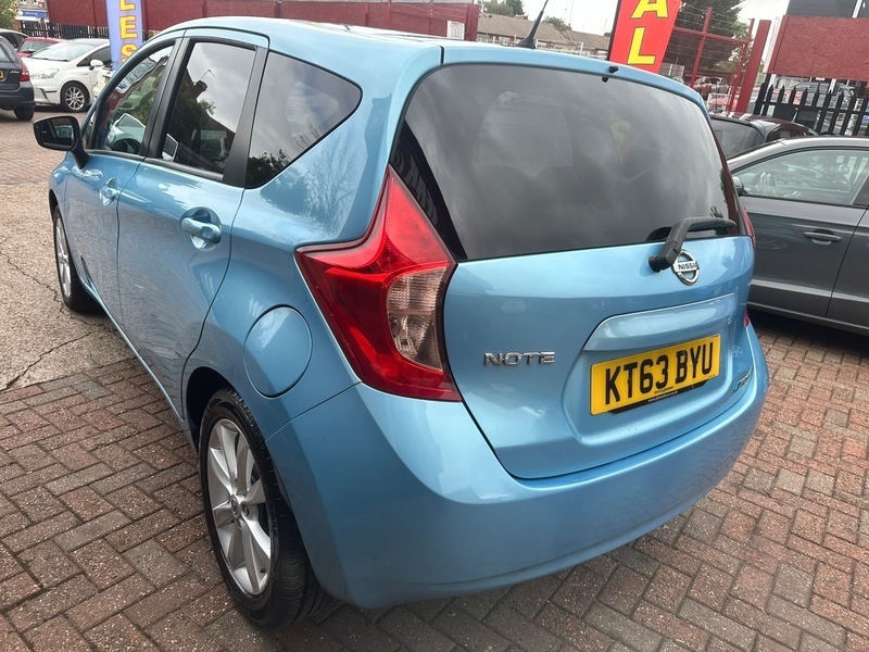 Nissan Note 1.2 Dig-s Tekna Hatchback Cvt Euro 5 S Blue #9
