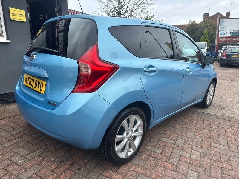 Nissan Note 1.2 Dig-s Tekna Hatchback Cvt Euro 5 S Blue #8