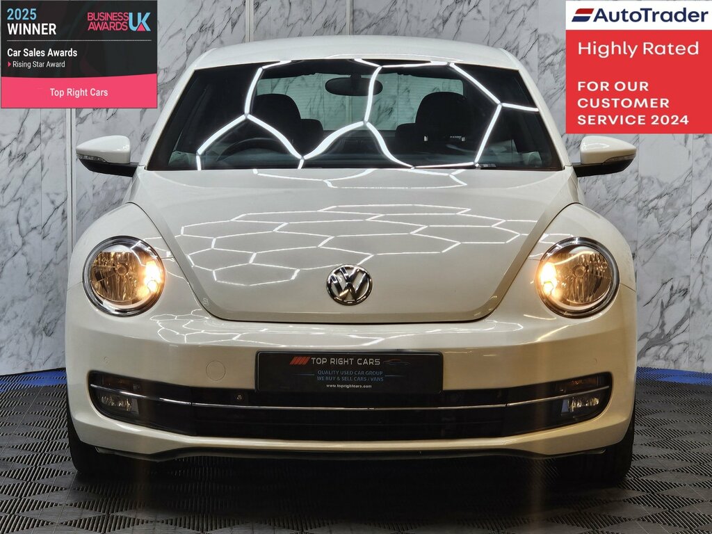 Volkswagen Beetle 1.4 Tsi Design Hatchback Euro 5 White #2