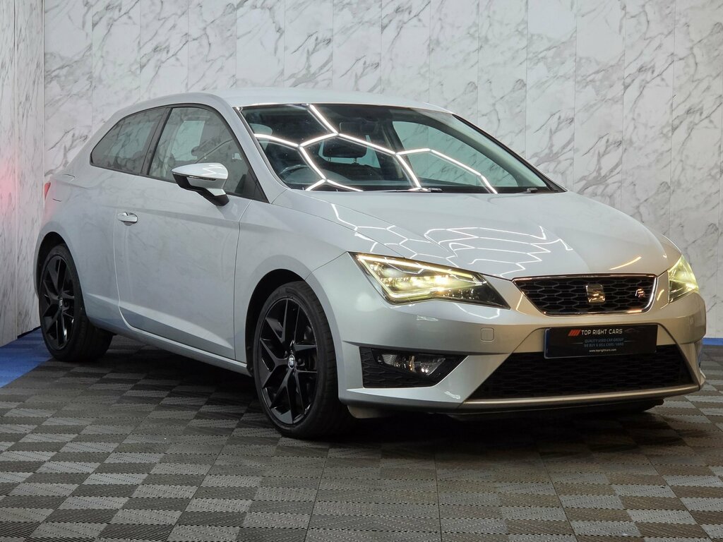 Seat Leon 1.4 Ecotsi Fr Technology Pack Sport Coupe Dsg Silver