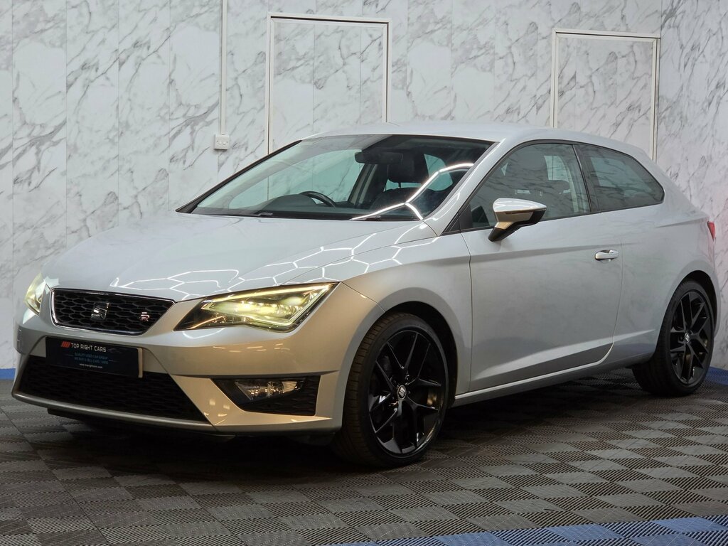 Seat Leon 1.4 Ecotsi Fr Technology Pack Sport Coupe Dsg Silver #3