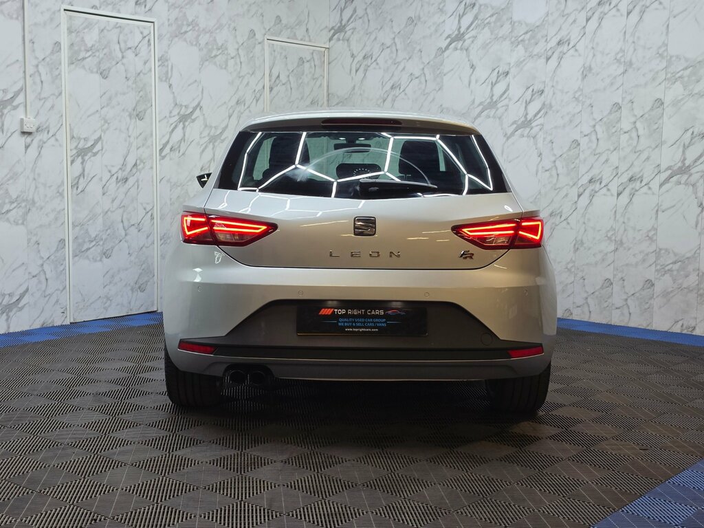 Seat Leon 1.4 Ecotsi Fr Technology Pack Sport Coupe Dsg Silver #4
