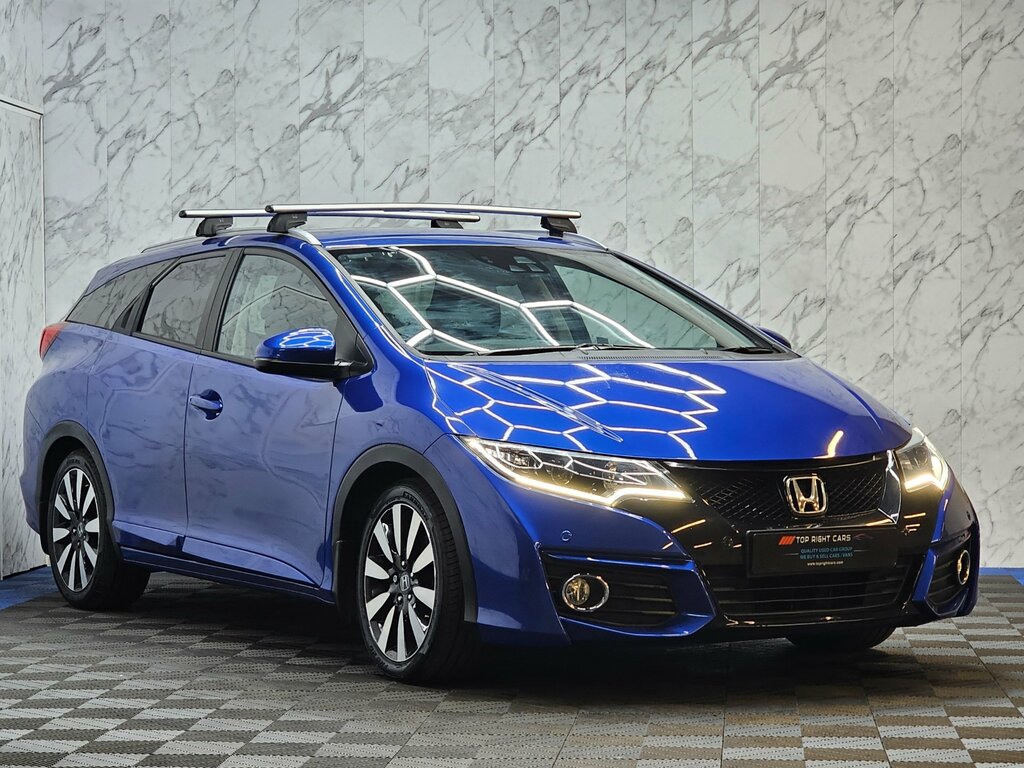 Honda Civic 1.8 I-vtec Sr Tourer Euro 6 Ulez 142 Ps Blue