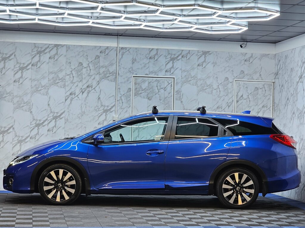 Honda Civic 1.8 I-vtec Sr Tourer Euro 6 Ulez 142 Ps Blue #6