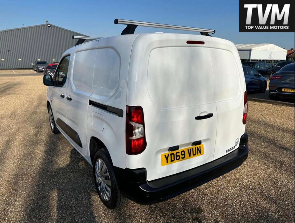 Peugeot Partner Bluehdi 1000 Professional Standard Panel Van Swb E YD69VUN White #5