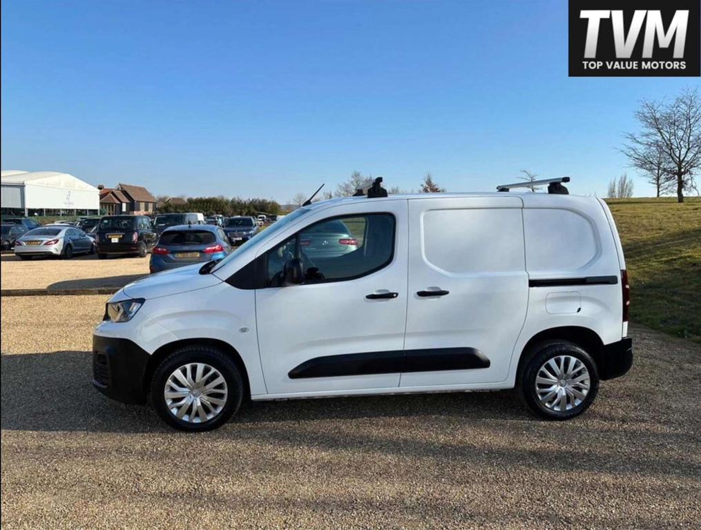 Peugeot Partner Bluehdi 1000 Professional Standard Panel Van Swb E YD69VUN White #4