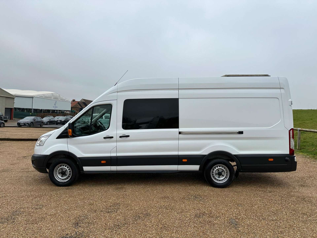 Ford Transit Custom 350 Rwd L4 H3 Euro 5 White #4