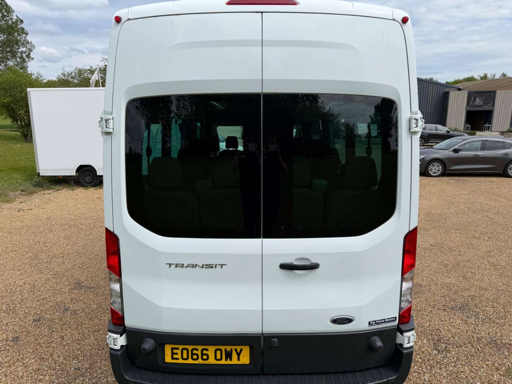 Ford Transit Custom 460 Hdt Trend L4 H3 18 Seats EO66OWY White #6