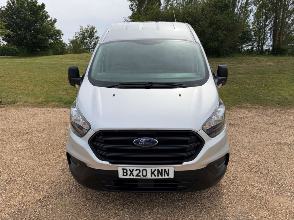 Ford Transit Custom 320 Ecoblue Leader L2 H2 Euro 6 Ss BX20KNN Silver #2