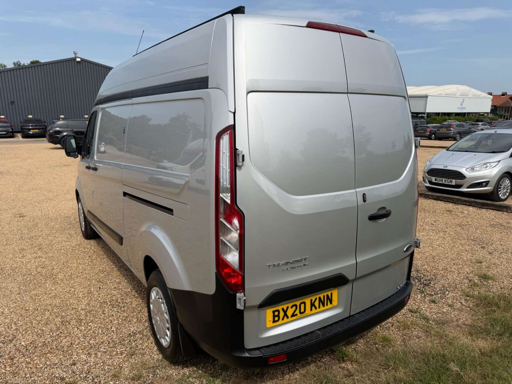 Ford Transit Custom 320 Ecoblue Leader L2 H2 Euro 6 Ss BX20KNN Silver #5